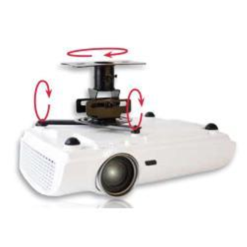 OPTOMA STAFFA A SOFFITTO PER VIDEOPROIETTORE NERO